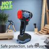 Wireless 1/4 Inch 4000RPM Brushless Electric Screwdriver Cordless Drill 21+1 Gear Two-Speed Tool for 18V Battery No Battery
