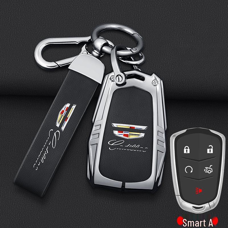 Cadillac Key Covers for XTS, ATSL, XT6, SRX Models - Protective Cases and Clips for Men and Women.