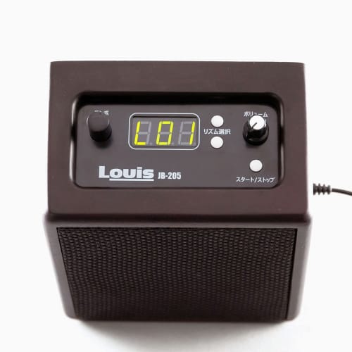 JB-205 Rhythm Machine Drum Machine with Built-in Speaker, 50 Patterns, Foot Pedal, and Battery Operation