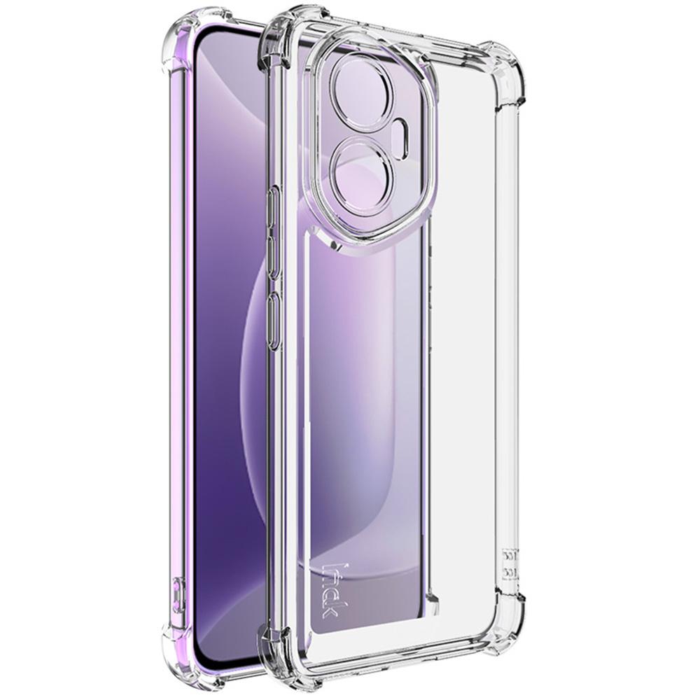 

IMAK UX-4 Series For Honor 300 Case Straight Frame Four Corner Shockproof Clear TPU Cover A