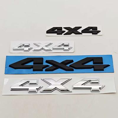 3D ABS Car Styling Rear Trunk 4X4 Emblem Logo Sticker For JEEP Grand Cherokee Wrangler Wagoneer Compass Renegade Accessories