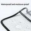 Touchscreen Phone Pocket Hanging Clothes Bag Transparent Garment Bag  Shower Essentials