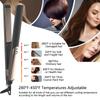 2 In 1 Portable Hair Straighter and Curler 360° Rotatable 5 Levels Temperature Control Fast Heating Professional Hair Tools