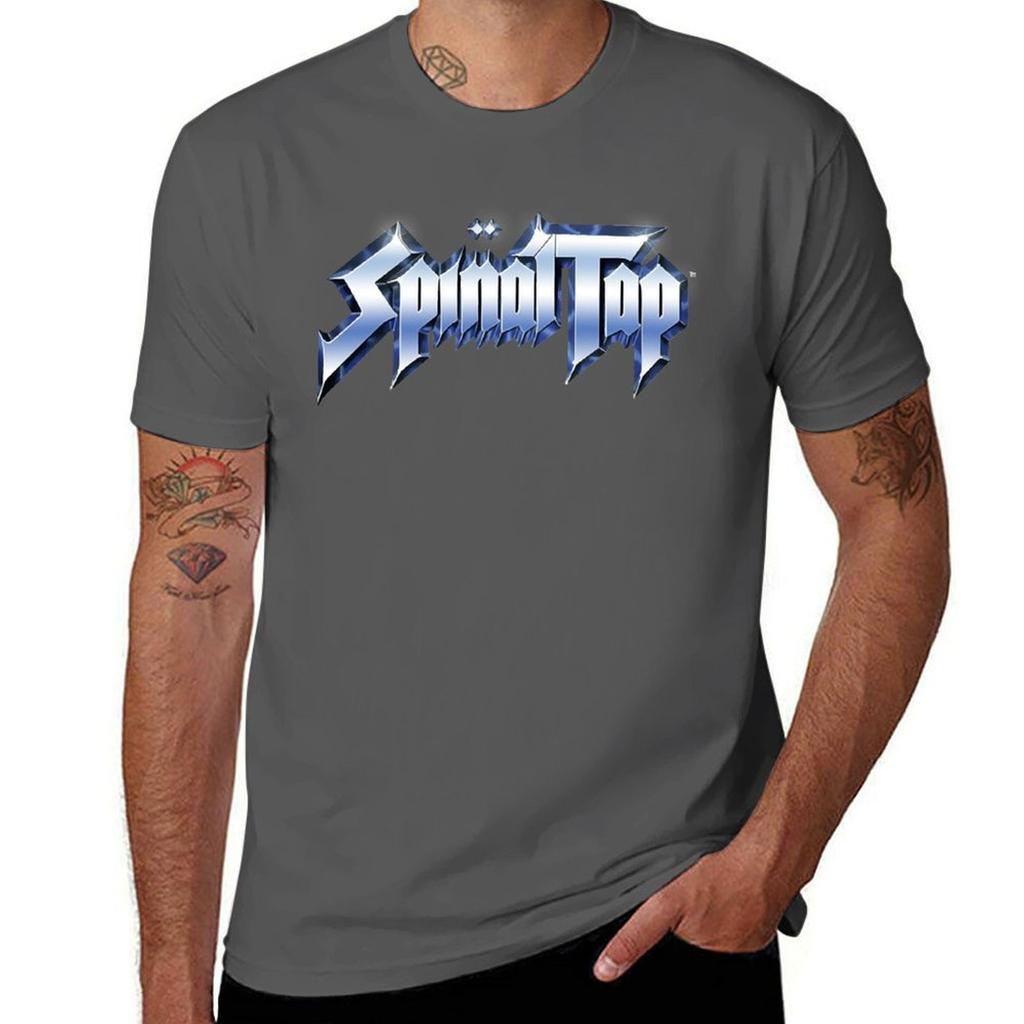 Spinal Tap Band Logo Classic Tshirt Work Wear Breathable Tee