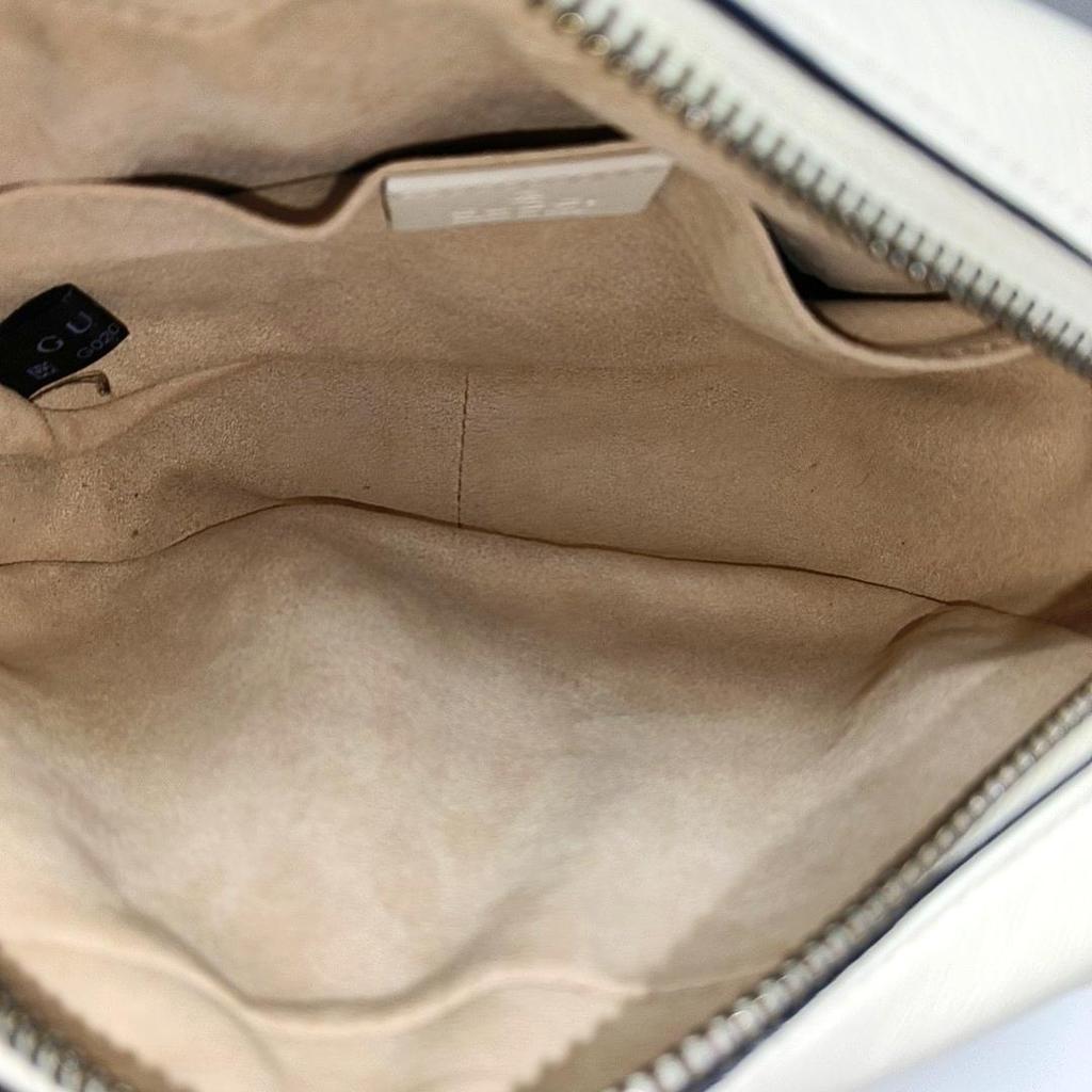 [Gebraucht] GG Marmont Serie Marmont Vielseitige Goldene Logo-Kette Gestepptes Leder Kamera-Tasche - Sehr Gut #1YRB45Q
