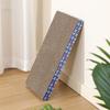 Plastic Sealed Straight Board Corrugated Cat Scratch Board For Daily Pet Play
