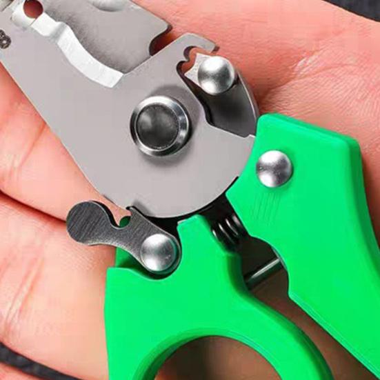1/2Pcs Mini Wire Stripper Tool with Cutter Crimper Ergonomic Design Wire Splitter Trimmer Portable Cable Stripping Crimping Tool