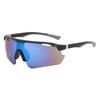 Half Frame Large Frame Cycling Glasses For Men And Women Y2k Futuristic Outdoor Sports Colorful Windproof Sunglasses 8829