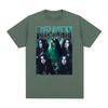 American Comedian Aubrey Plaza Tshirt Rio Vidal Death Green Witch Gift Tshirts Unisex Women Fashion Vintage Short Sleeve T Shirts