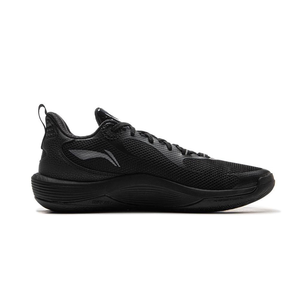 Li Ning Flashing New Basketball Sports Shoes Low Top Non-Slip Wear-Resistant Professional Referee Shoes Men Sneakers Black ABPU001-15