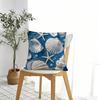 Fresh Ocean Shells  Pillow Case Square DoubleSided Sofa Cushion Cover Bedroom Bedside Pillow Gift