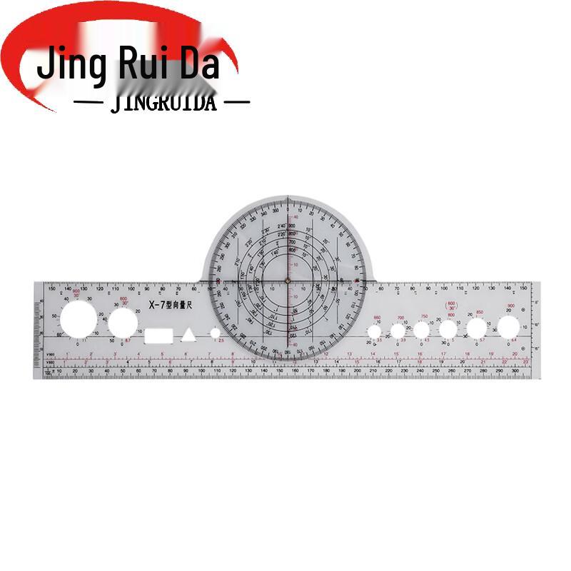 JINGRUIDA X-7 Pilot s Flight Navigation Ruler