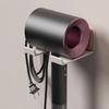 Bathroom Hair Dryer Stand Hair Tool Organizers Wall Mounted Hairdryer Holder Hair Care and Styling Tool Organizers