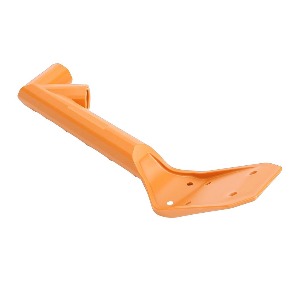 Gutter Cleaning Tool Plastic Roof Gutter Cleaner Scoop Attachment for Standard 3 4 Inch Threaded Poles Orange