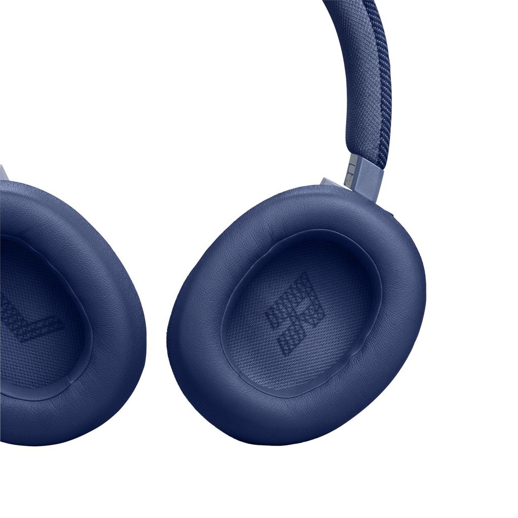 JBL LIVE 770 NC Stil/Design/Hybride Geräuschunterdrückung/Bluetooth-kompatibel/Multipoint/Over-Ear-Kopfhörer/Blau/JBLLIVE770NCBLU