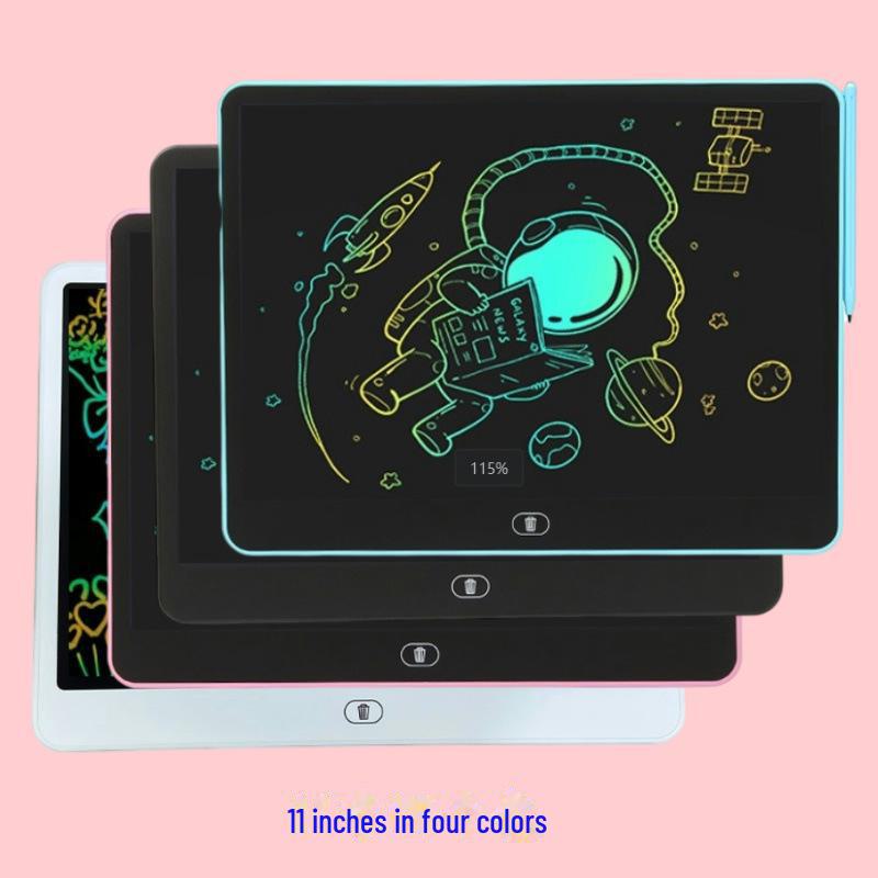LCD Writing Tablet - 8.5/10/12/16 inch, Color Screen, for Kids' Drawing and Writing