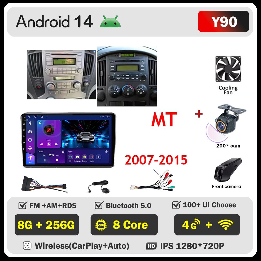 Pentru Hyundai H1 Grand Starex i8000 TQ 2007 - 2015 Player Radio Auto Ecran Carplay Auto Autoradio Mirror Link Carplay Android auto