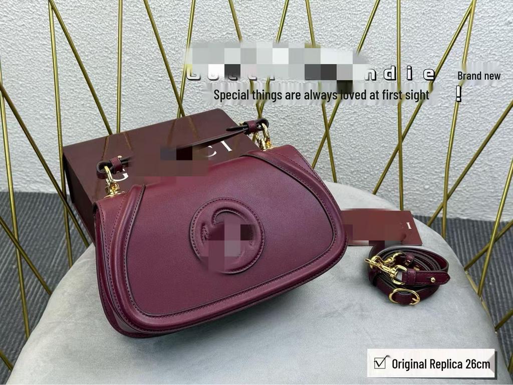 Modische G-Familie Damen-Schulterhandtasche aus Rindsleder - Trendiger Zhu Zhu Stil