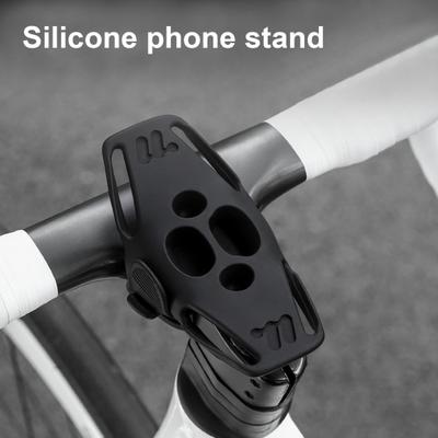 Fahrrad Silikon Telefon Halter Lenker Halterung Einstellbar Anti-rutsch Stoßfest Universal Radfahren Mountain Road