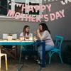 Mother’s Day Decoration Flag - Vibranted Color Bunting Supplies for Creating Celebration for Moms