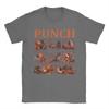 Men TShirts Punch Monkey Funny Animal Amazing Pure Cotton Tees Short Sleeve  T Shirts O Neck Clothing 6XL