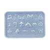 Silicone 3D Nail Embellishment Molds Various Shape Small Accessories Crafting Molds Present for Beauty Enthusiasts
