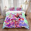 3Pcs Colorful Circus Characters Bedding Sets For All Sizes New 3D Printed Bed Cover Comforter Duvet Cover Pillowcase Bedroom Decoration