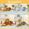 Plush Tiger Stuffed Animal Realistic Soft Toy Pp Cotton Filling Hug Pillow