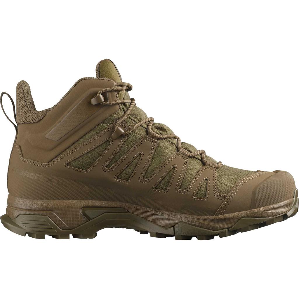 SALOMON X Ultra Forces Leather Breathable Waterproof Abrasion Resistant Crew Outdoor Boots Unisex 478752