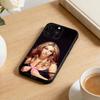 Singer V-Britney Spears  Phone Case For iPhone17,16,15,14,13,12 Plus,Max Soft Silicone Black Cover