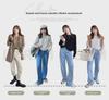 Women's Stylish Cashmere Sweater: Round Neck, Thin, Ideal for Spring & Autumn, 2025 Collection, Versatile Inner or Outer Wear.