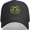 Shamrock Clover St Patricks Day Baseball Cap Polyester Adjustable Casual Summer Hat