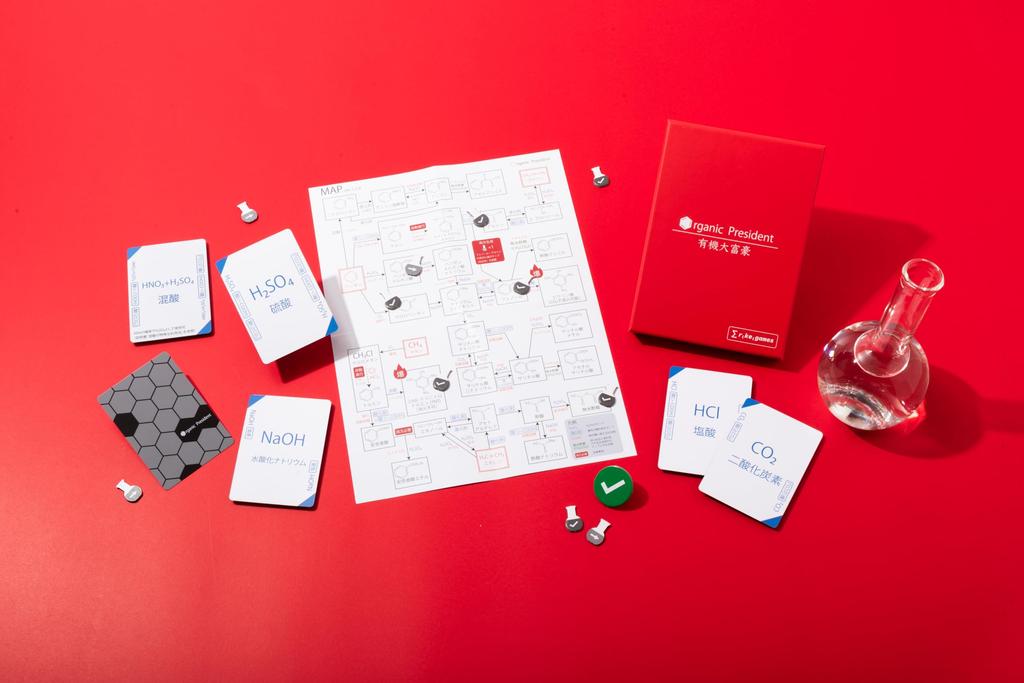 RikeiGames Organic Millionaire 3rd Edition Chemistry Organic Chemistry University Entrance Exam Card Game Designed by a University of Tokyo Student