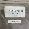 TOMORROWLAND Light beige Super170's wool melton short blouson Jacket 13 greigeUsed