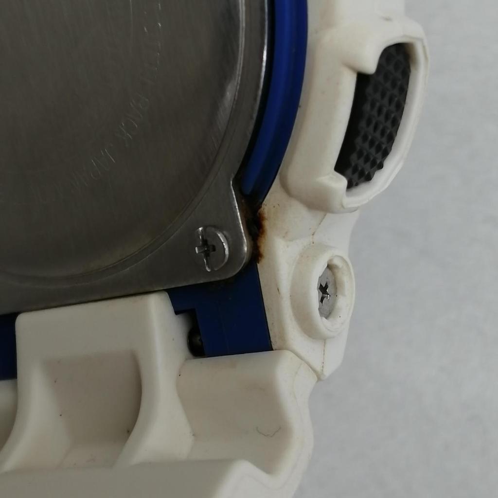 Used CASIO GA-100B White G-SHOCK