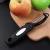 Efficient 2-in-1 Peeler Soft Grip Handle Anti-Slip Stainless Steel Peeler Heavy-Duty Ultra Sharp Fruit Utensils Cooking