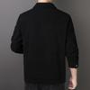 Spring and Autumn Young and Middle-aged Men's Jacket High Quality Simple Casual Lapel Slim Corduroy Jacket Men's Jacket