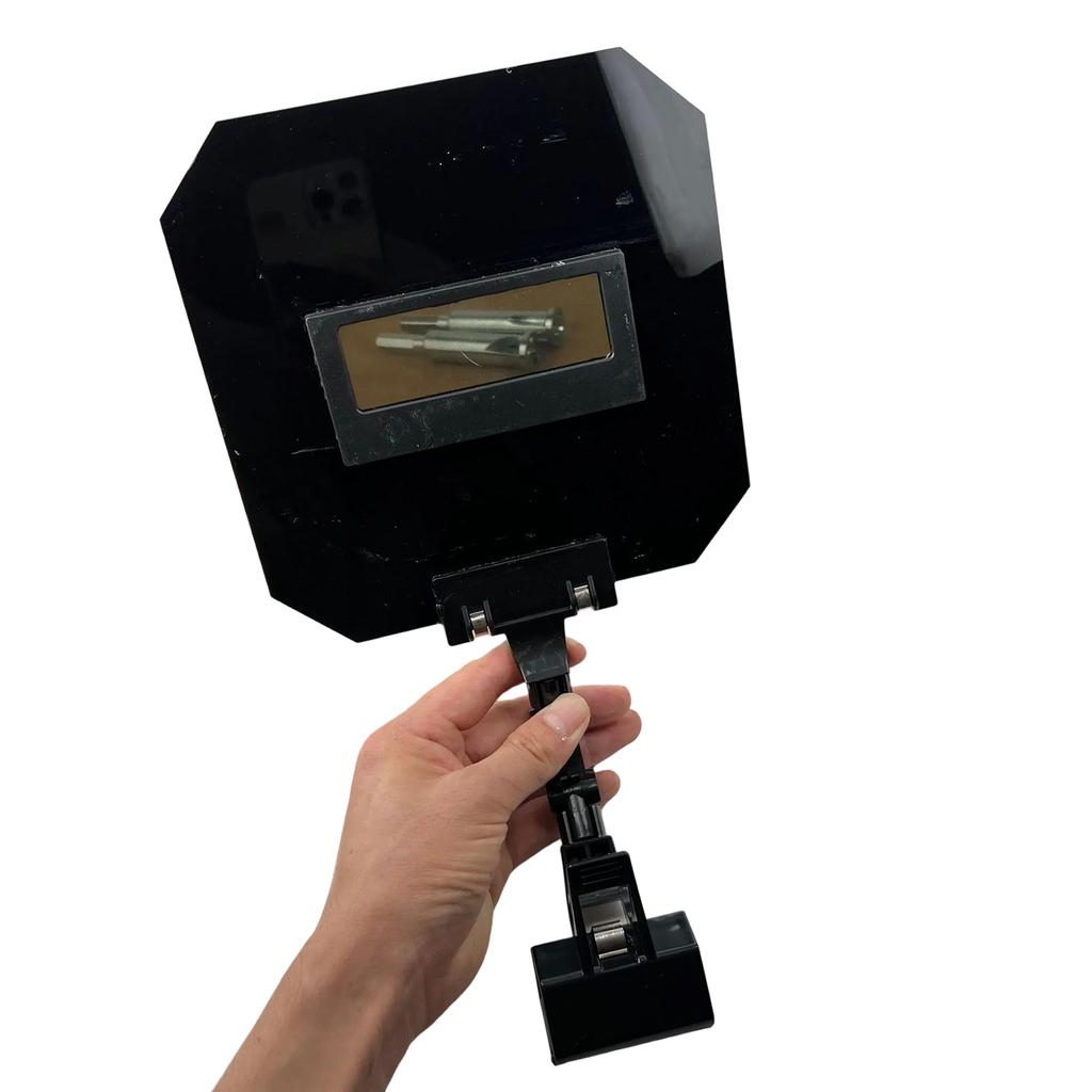 360 Degree Adjustable Portable Welding Screen Portable Welding Shield Spark and Debris Protect Clip On Welding Screen