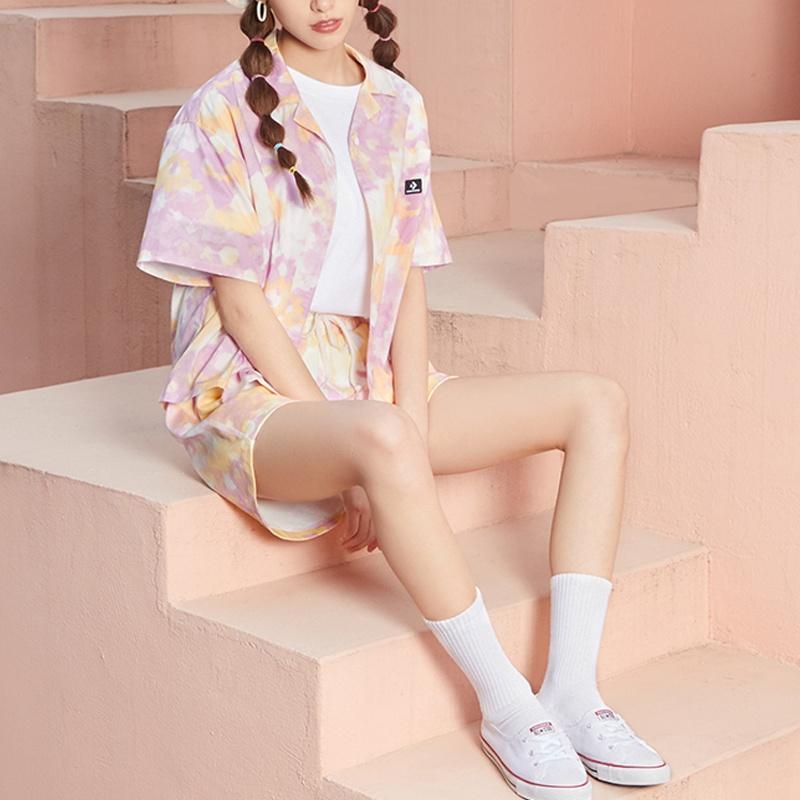 Converse SS22 Shirt Women's Pink 10023202-A01