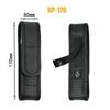 Flashlight Cover Case Flashlight Pouch LED Torch Cover LED Torch Nylon Protective Cover for Hunting Camping Outdoor Hiking