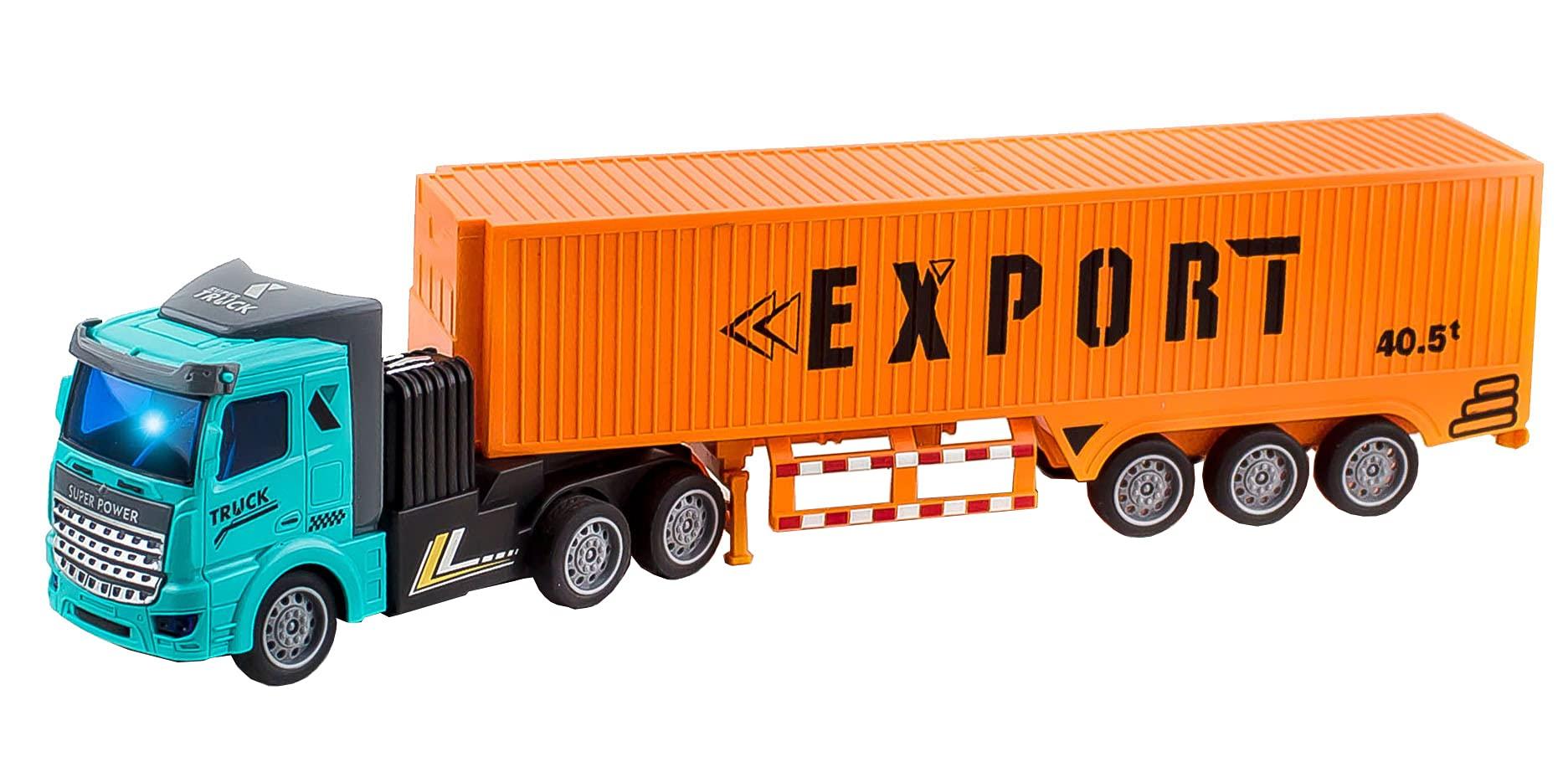 

Doyusha 27MHz Large Trailer Series 1/48 Scale Container Trailer Electric Radio Control Model QH200-6-D