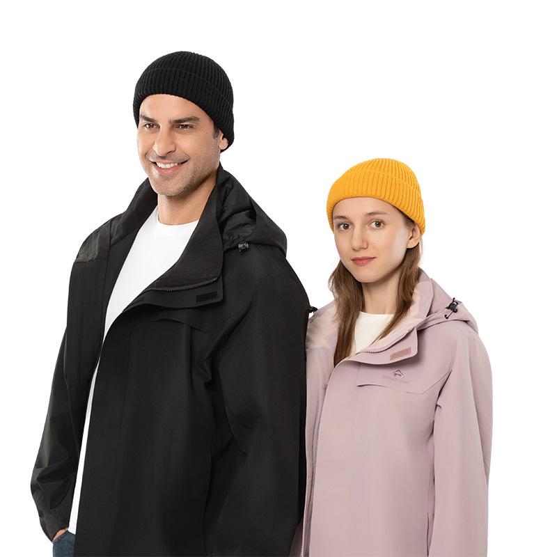 Unisex Verdickte Winddichte Ski-Strickmütze für Winter-Outdoor-Aktivitäten