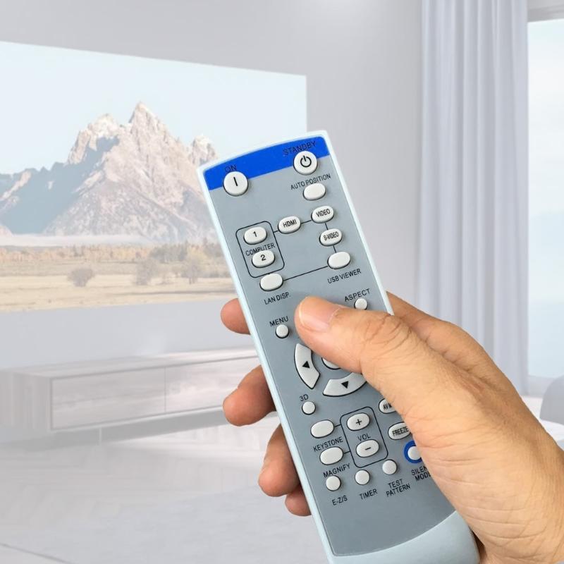 Universal Remote Control for XD250REM XD250U XD250UG XD250U-ST Projectors Long Distance Operation and Durability