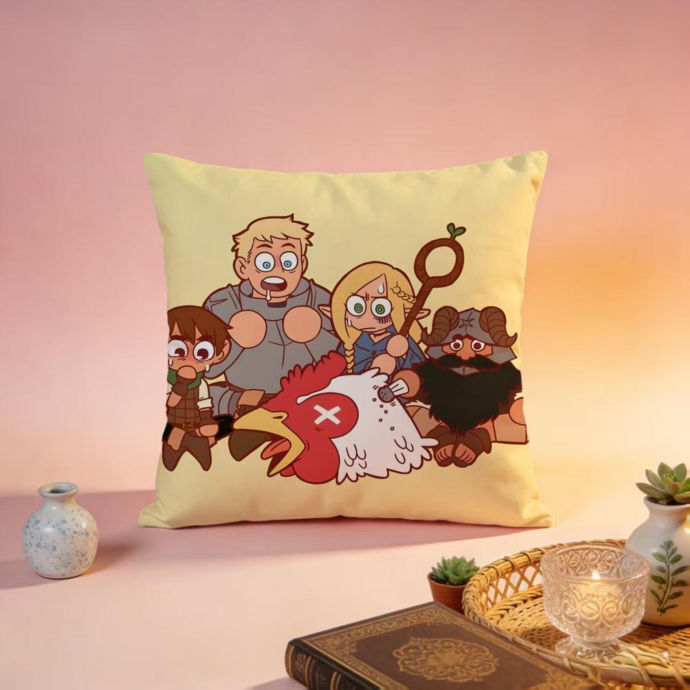 Trending DDelicious in Dungeoning Cushion Cover Premium SkinFriendly Pillow Case MultiPurpose for Home Office Travel