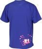 Yasaka Logo Nyanko Table Tennis Short Sleeve Medium T-Shirt 4, Blue,