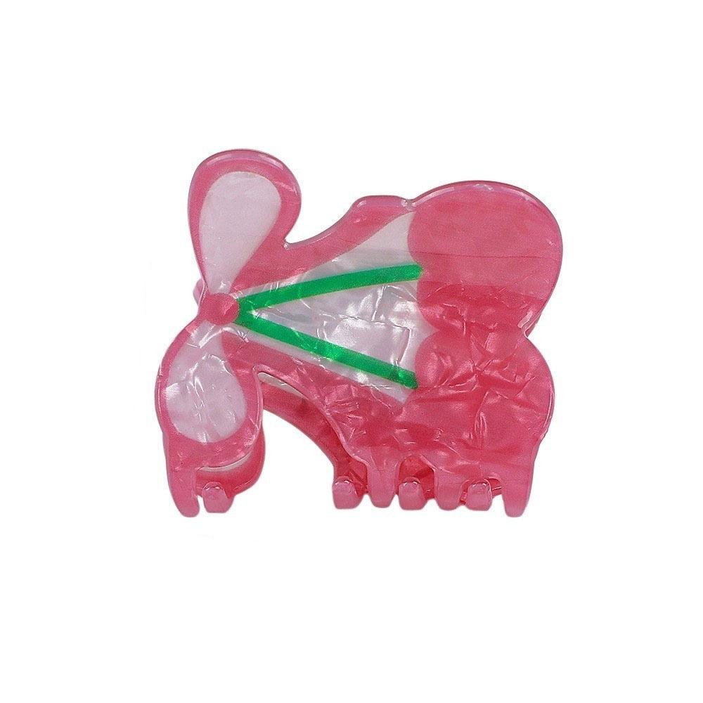 Hairpin Cherry Hair Claw Fruit Hair Grab Clip Personalized Plastic Shark Clip  Headwear розовый