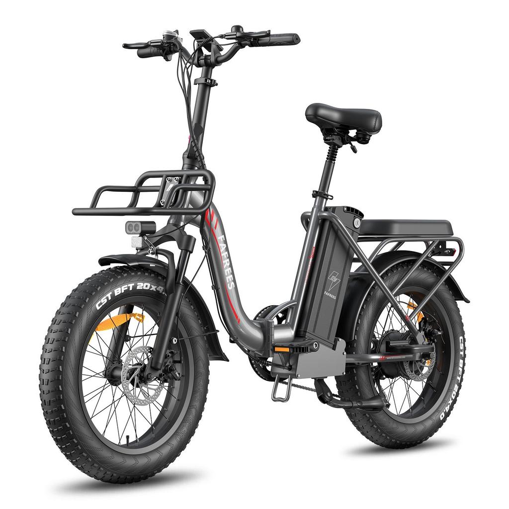 FAFREES F20 Max Folding Ebike with 48V 30Ah LG Battery, LCD Display