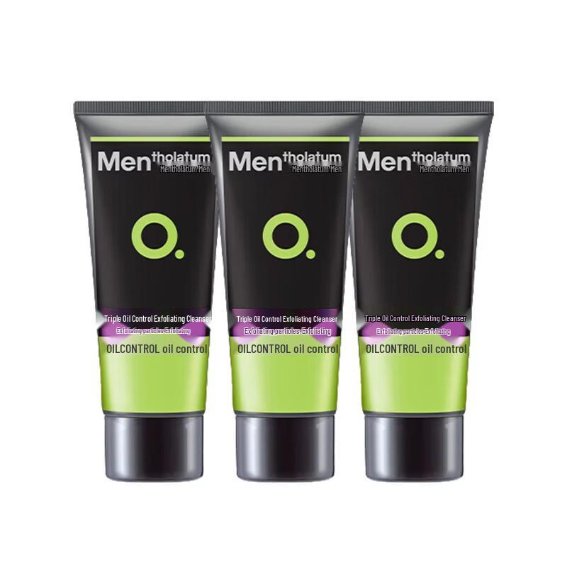 MENTHOLATUM Triple Oil-Control Scrub Face Wash