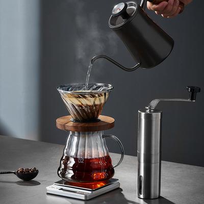 PARACITY Coffee Cloud Pot Thickened High Borosilicate Glass Cloud Appearance Coffee Pot Household Drip Coffee Filter Tool