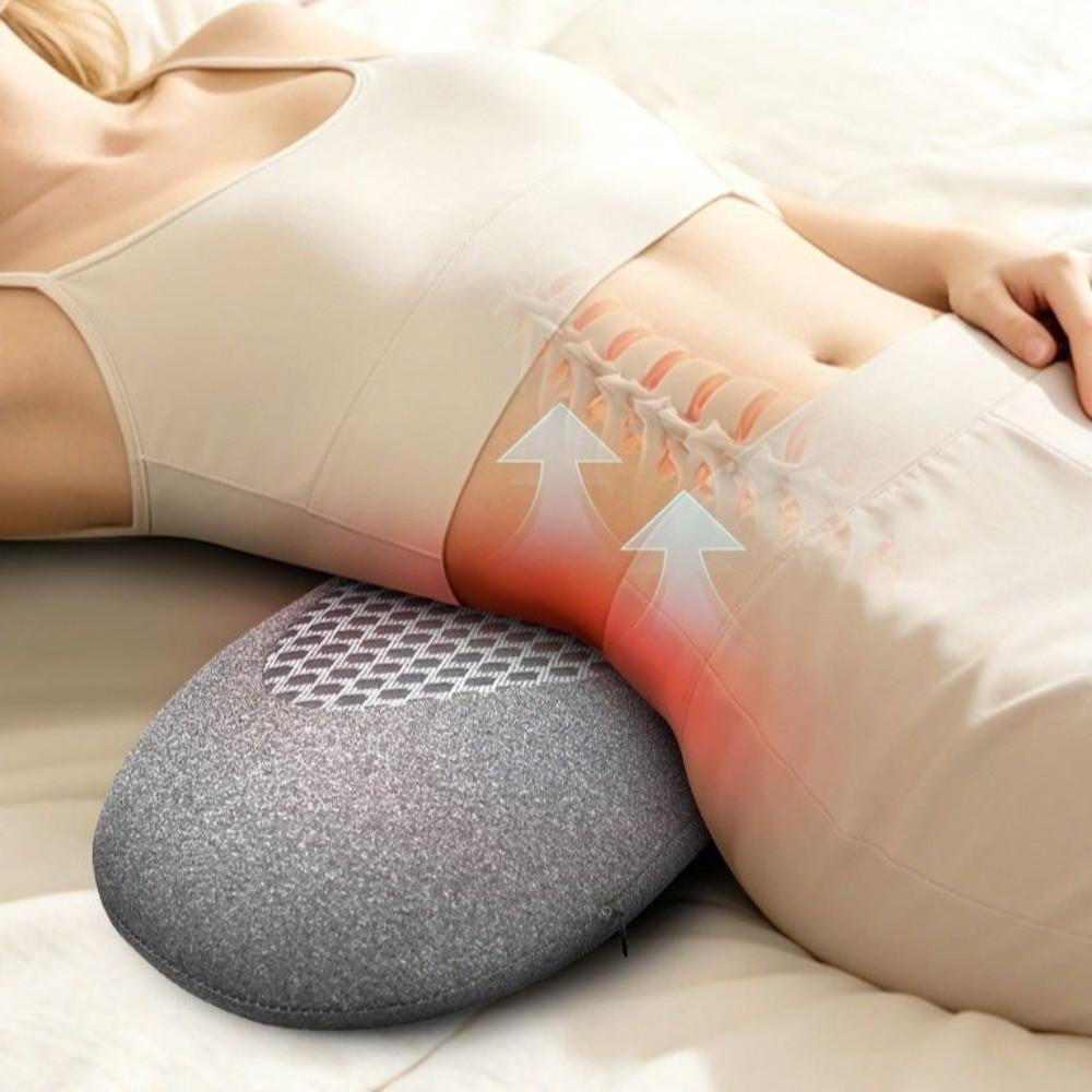 Quick-drying Neck Massager Pillow Hot Compress Lumbar Support Pillow Cervical Pillow Helps Sleep